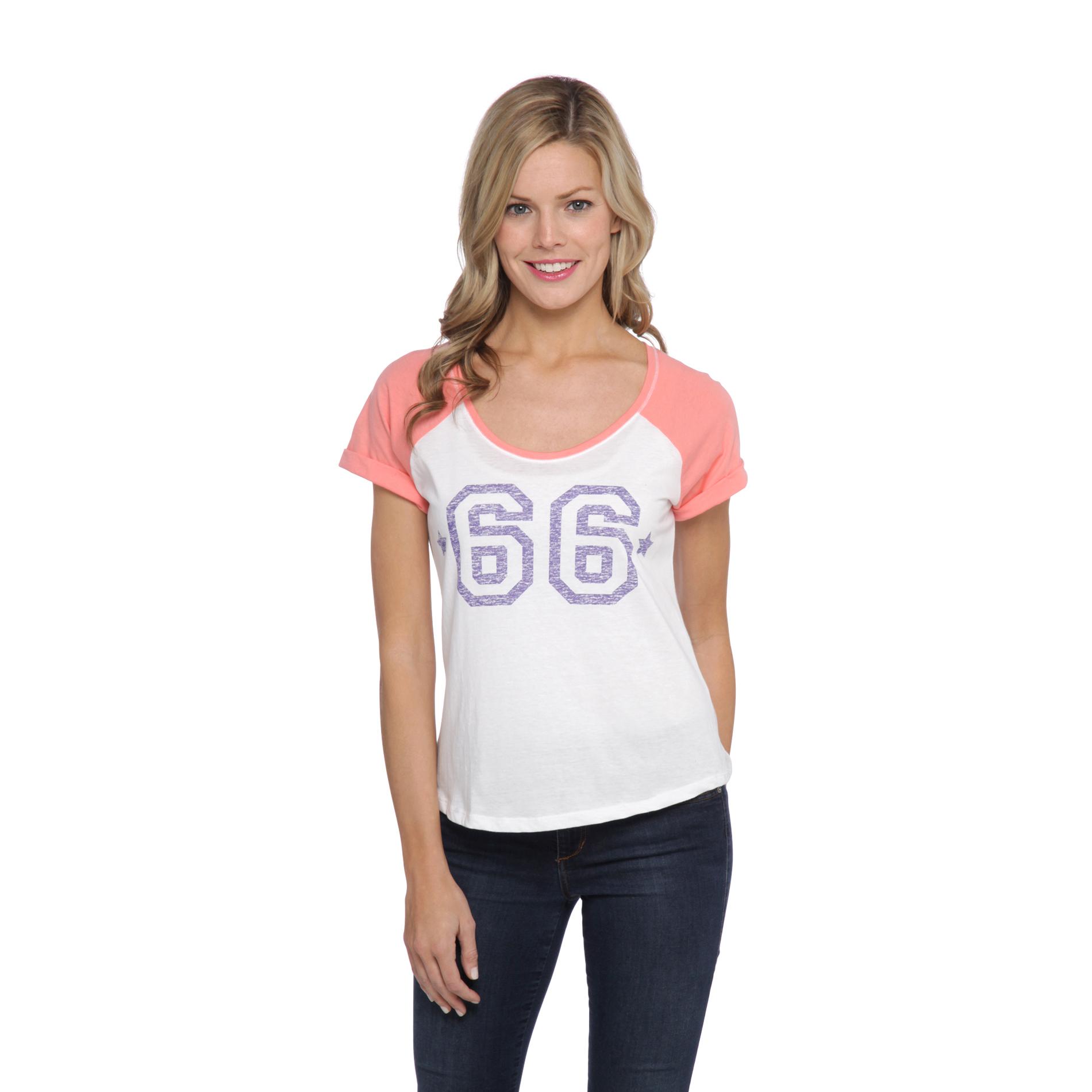 Route 66 Women's Varsity Graphic T-Shirt