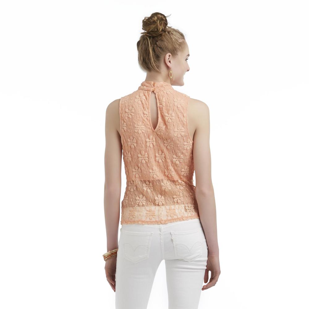 Heart Soul Junior's Layered Lace Top