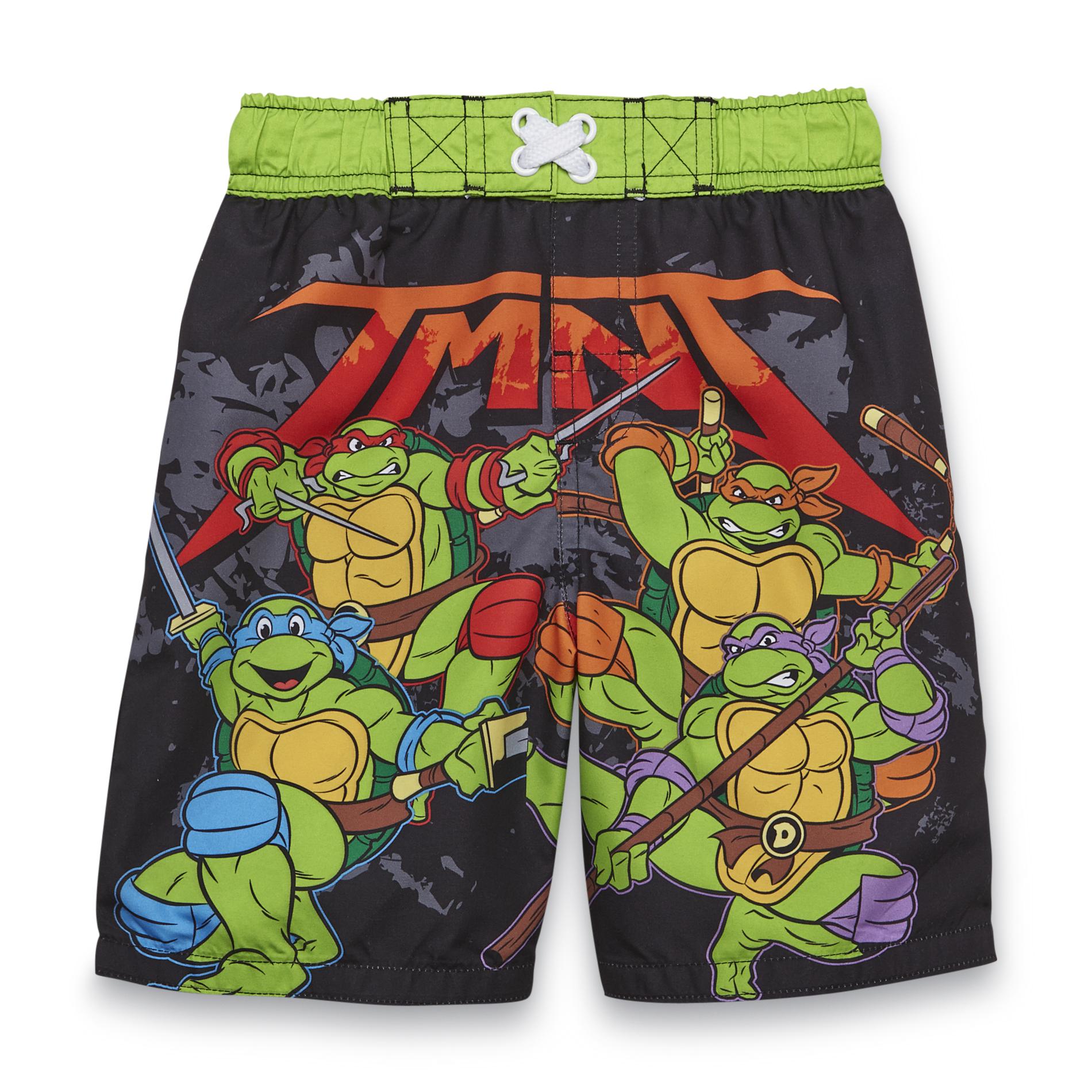 Nickelodeon Teenage Mutant Ninja Turtles Toddler Boy's Swim Shorts