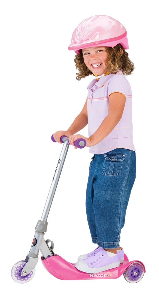 razor a kick scooter pink