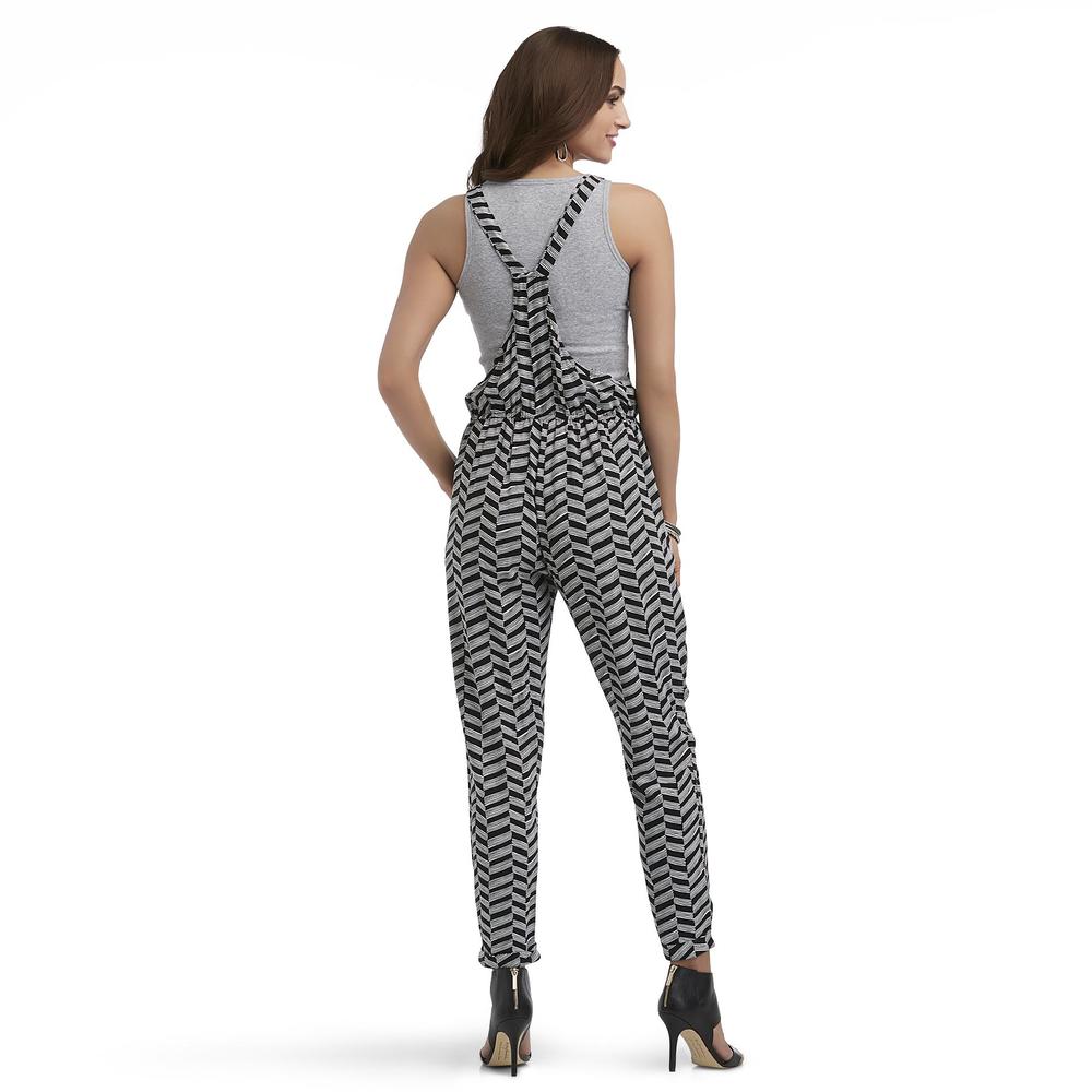 Kelly Renee Tribal Black and White Overalls
