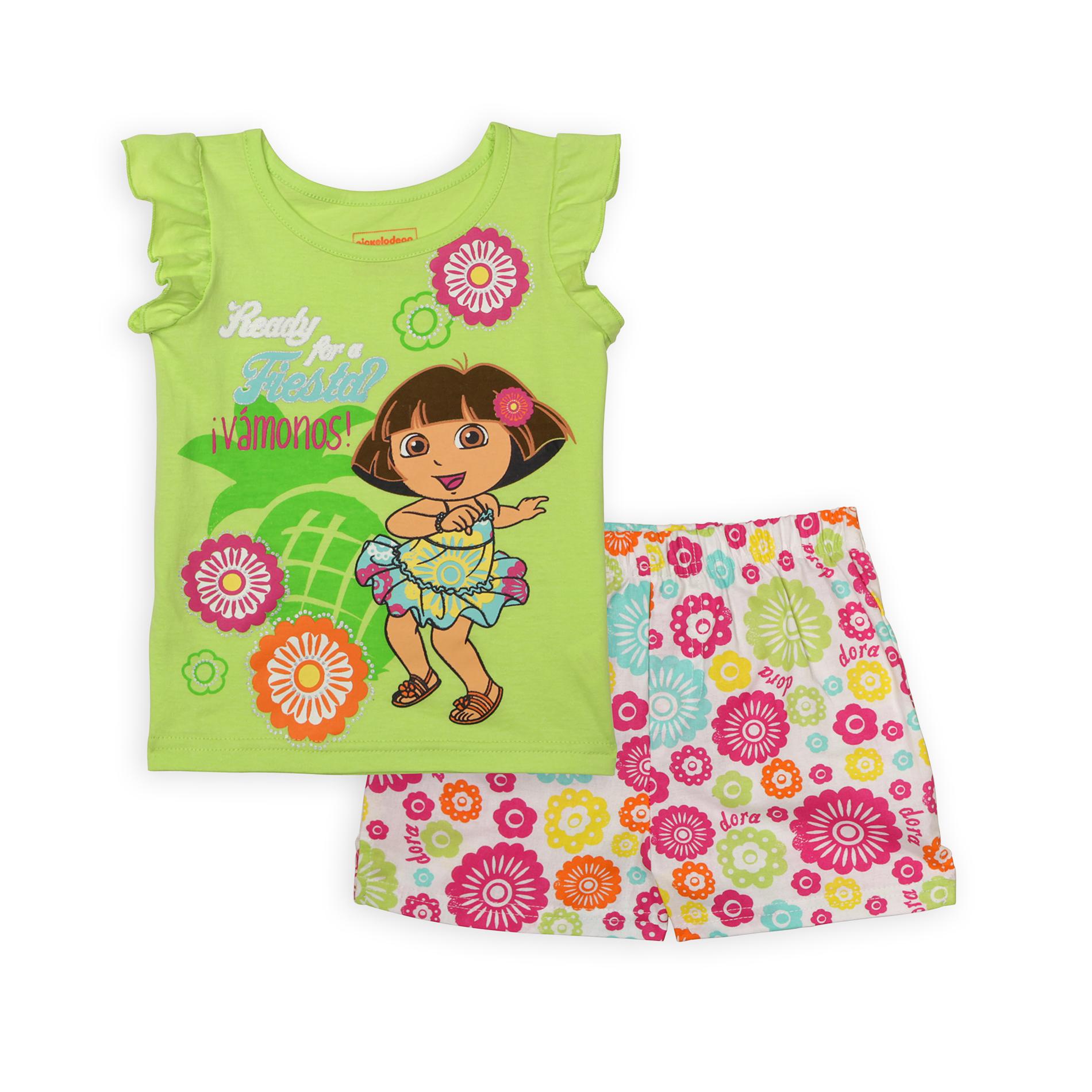 Nickelodeon Infant & Toddler Girl's Top & Shorts - Floral