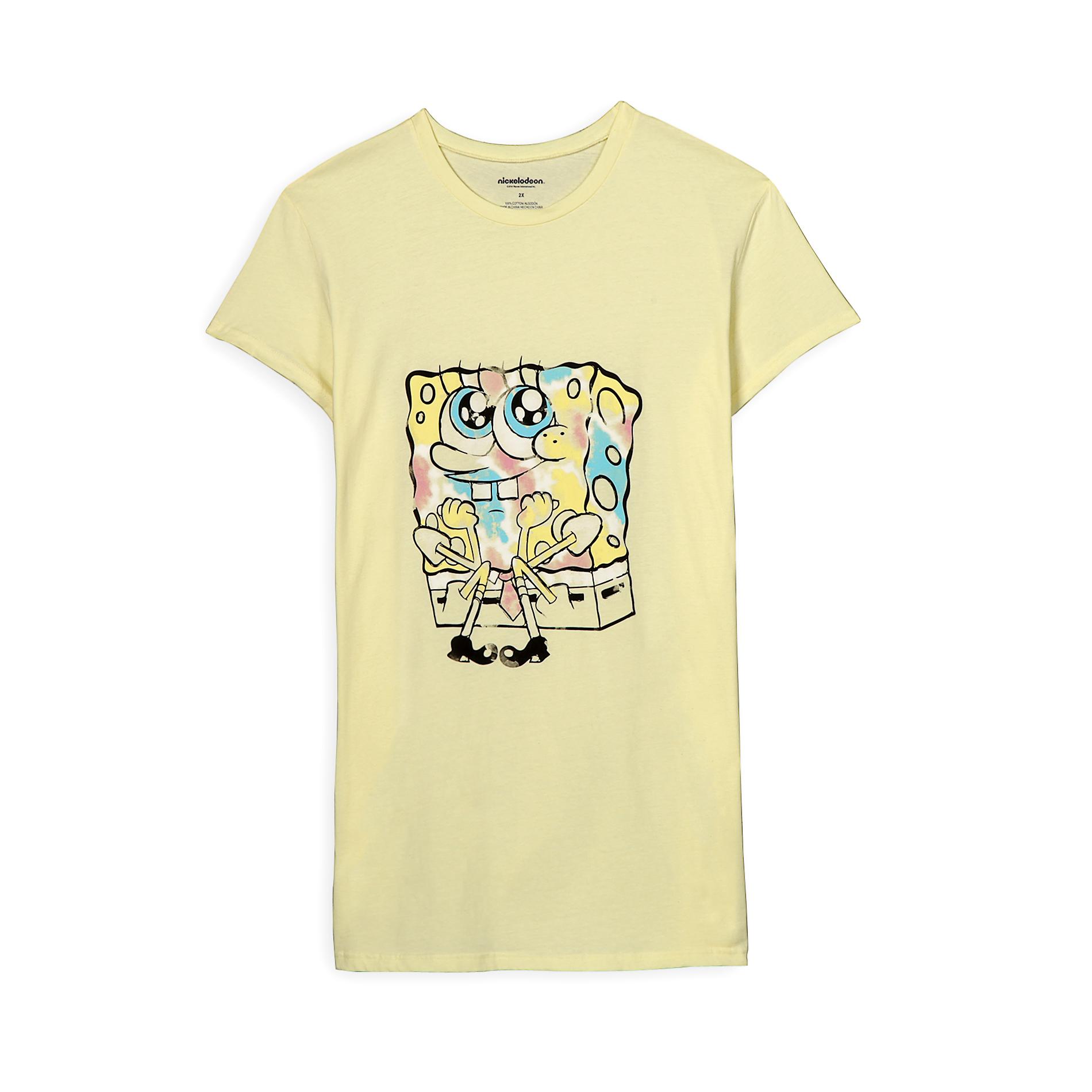 Nickelodeon SpongeBob SquarePants Women's Plus Dorm Shirt