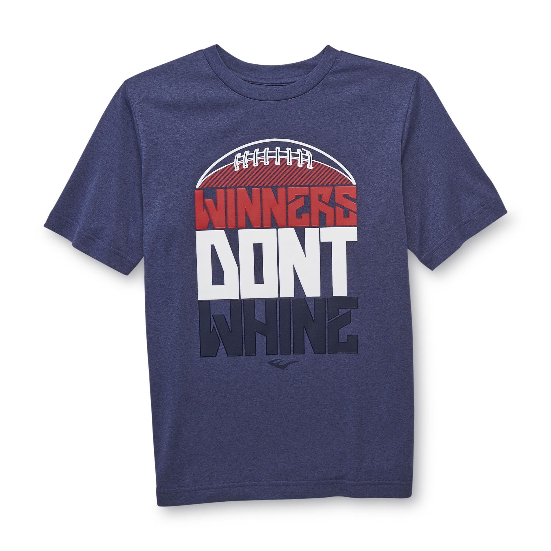 Everlast&reg; Boy's Mesh Athletic T-Shirt - Winners Don't Whine