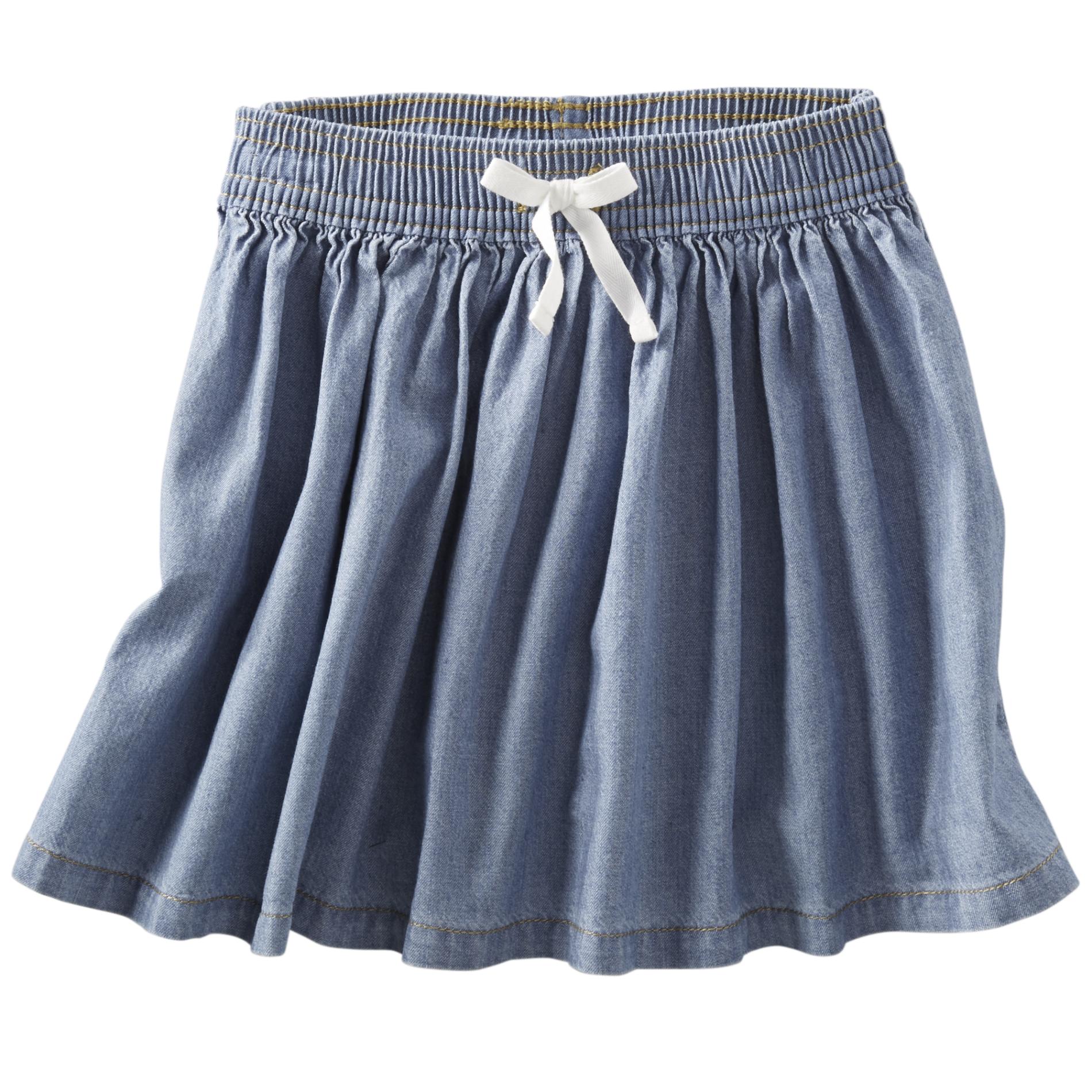 OshKosh Toddler Girl's Chambray Skirt