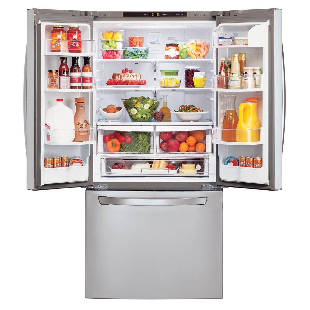 LG LFC22770ST 21.8 cu. ft. French Door BottomFreezer Refrigerator