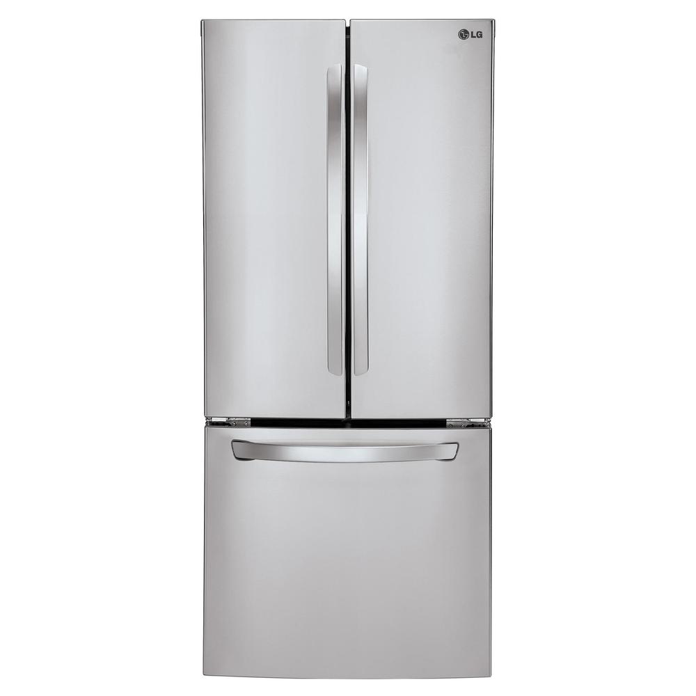 LG LFC22770ST 21.8 cu. ft. French Door Bottom-Freezer Refrigerator - Stainless Steel