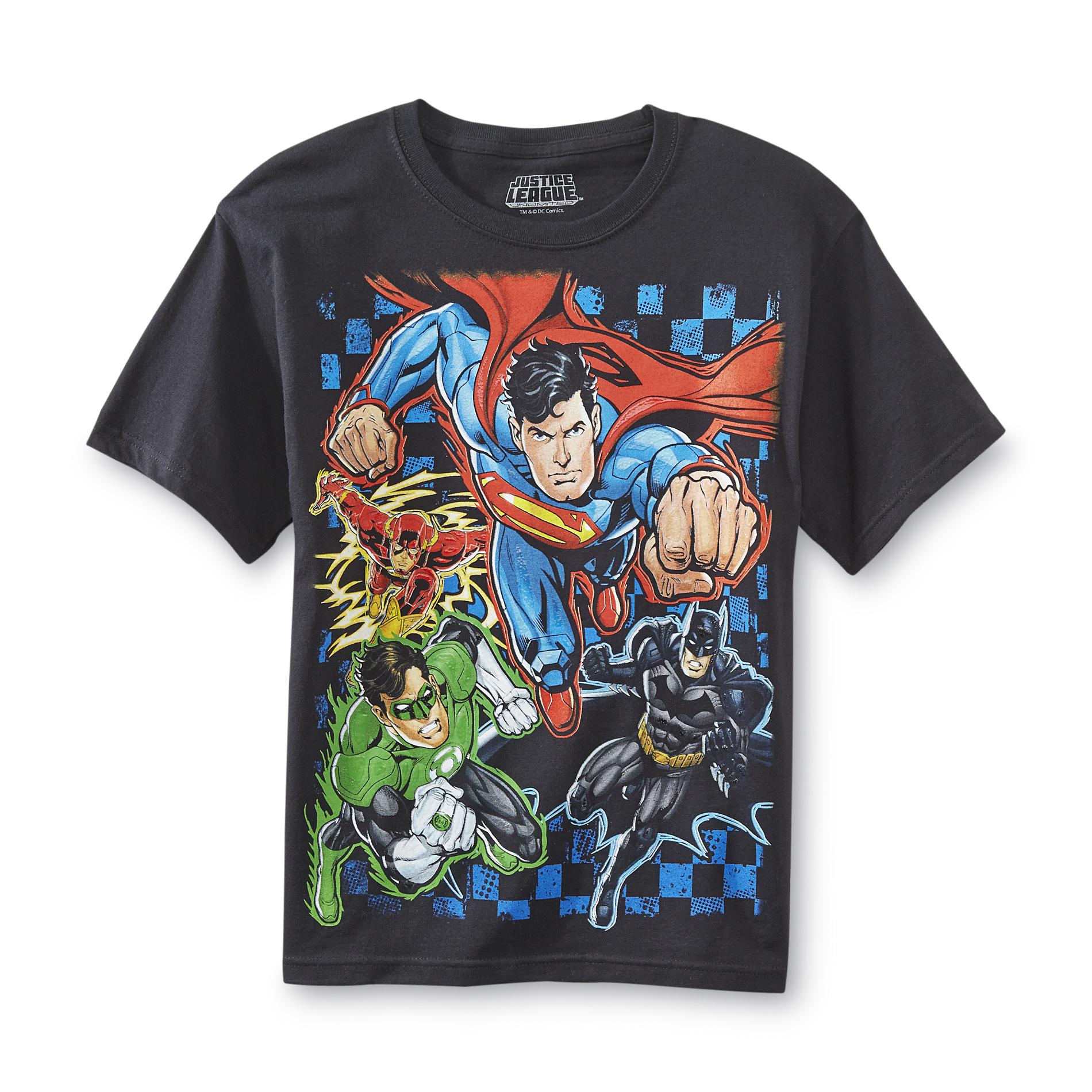 DC Comics Boy's Graphic T-shirt - Justice League