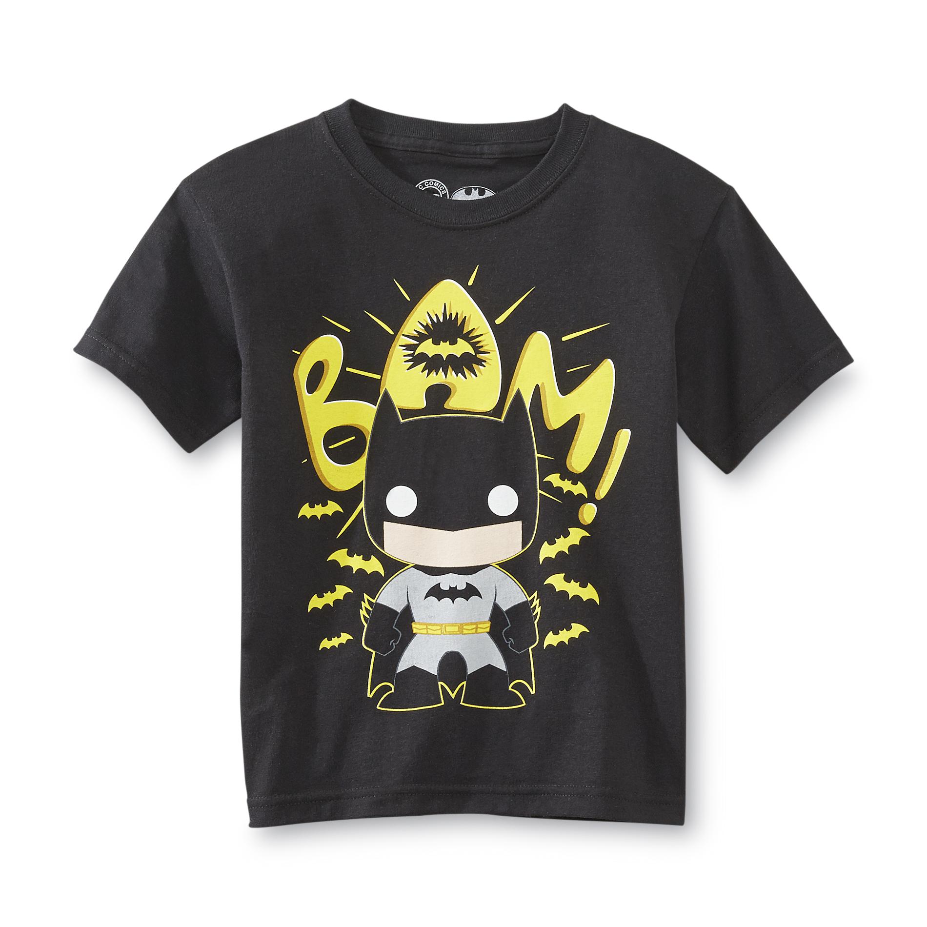 DC Comics Boy's Graphic T-Shirt - Scribblenauts Unmasked Batman
