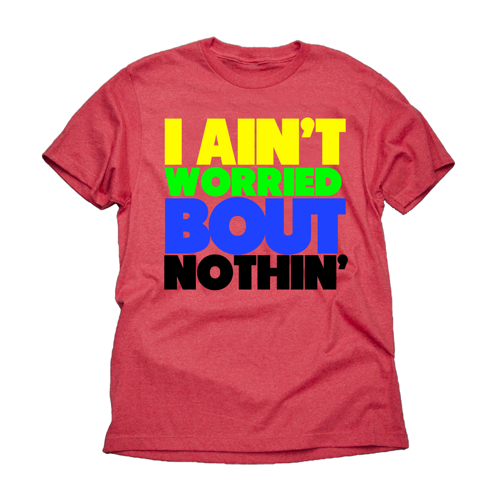 Route 66 Boy's Graphic T-Shirt - I Ain't Worried Bout Nothin'