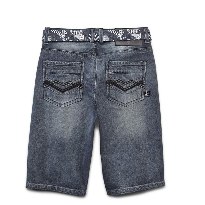 Never Give Up By John Cena Boy's Denim Shorts & Printed ...