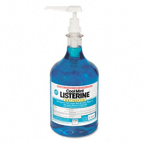 Listerine PFI524275000 Cool Mint Mouthwash, 1-gal. Pump
