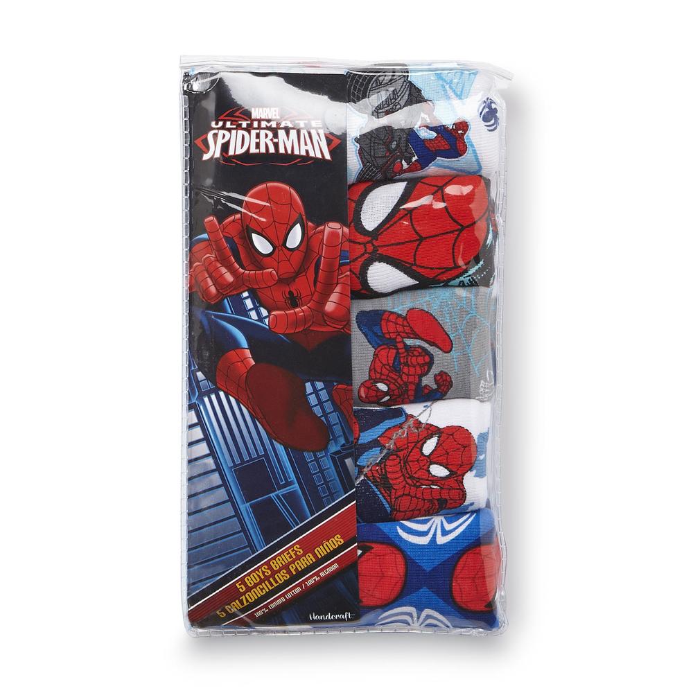 Marvel Boy's 5-Pack Graphic Briefs - Ultimate Spider-Man