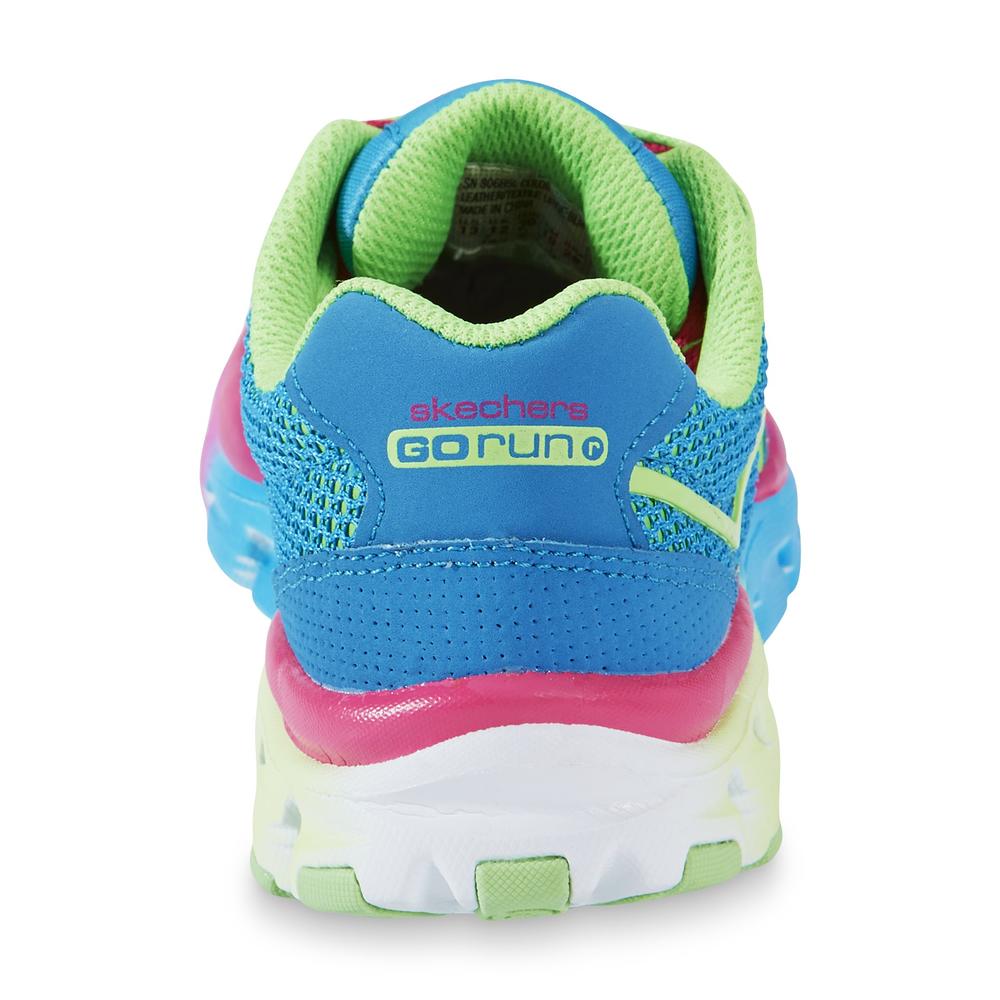 Skechers Girl's GORun GOImpulse Athletic Shoe - Blue Multi