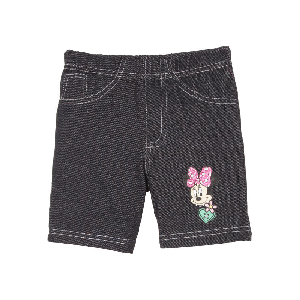 Disney Girl's Knit Shorts - Minnie Mouse