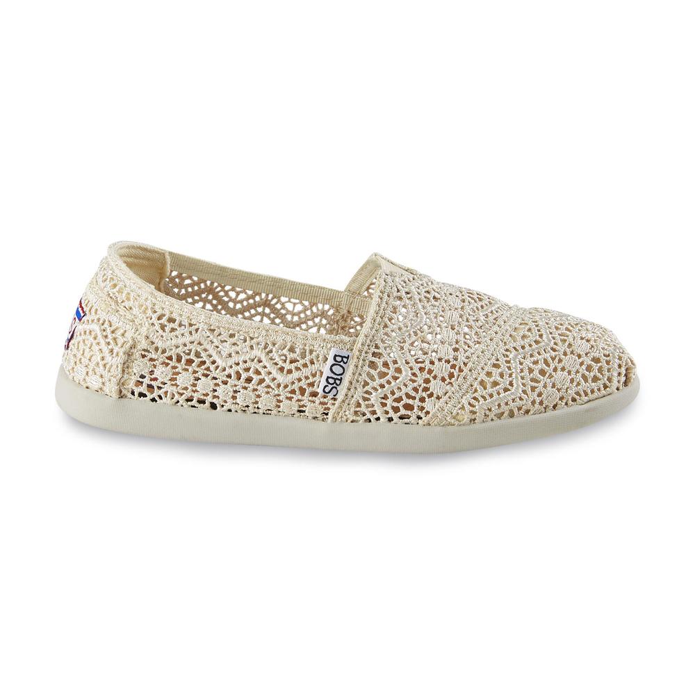 Skechers Women's BOBS Labyrinth Natural Casual Flat