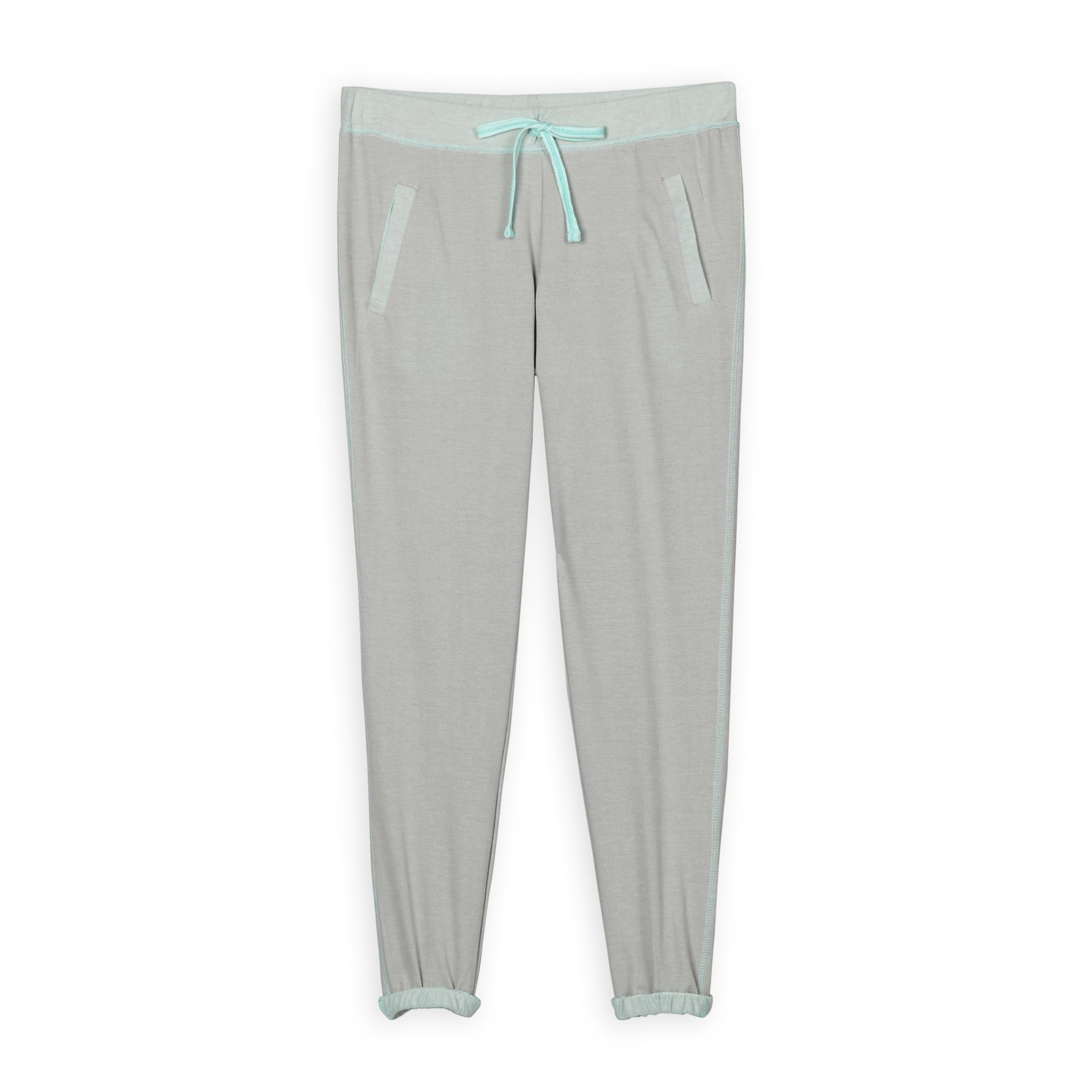 Joe Boxer Women's Cuffed French Terry Sweatpants