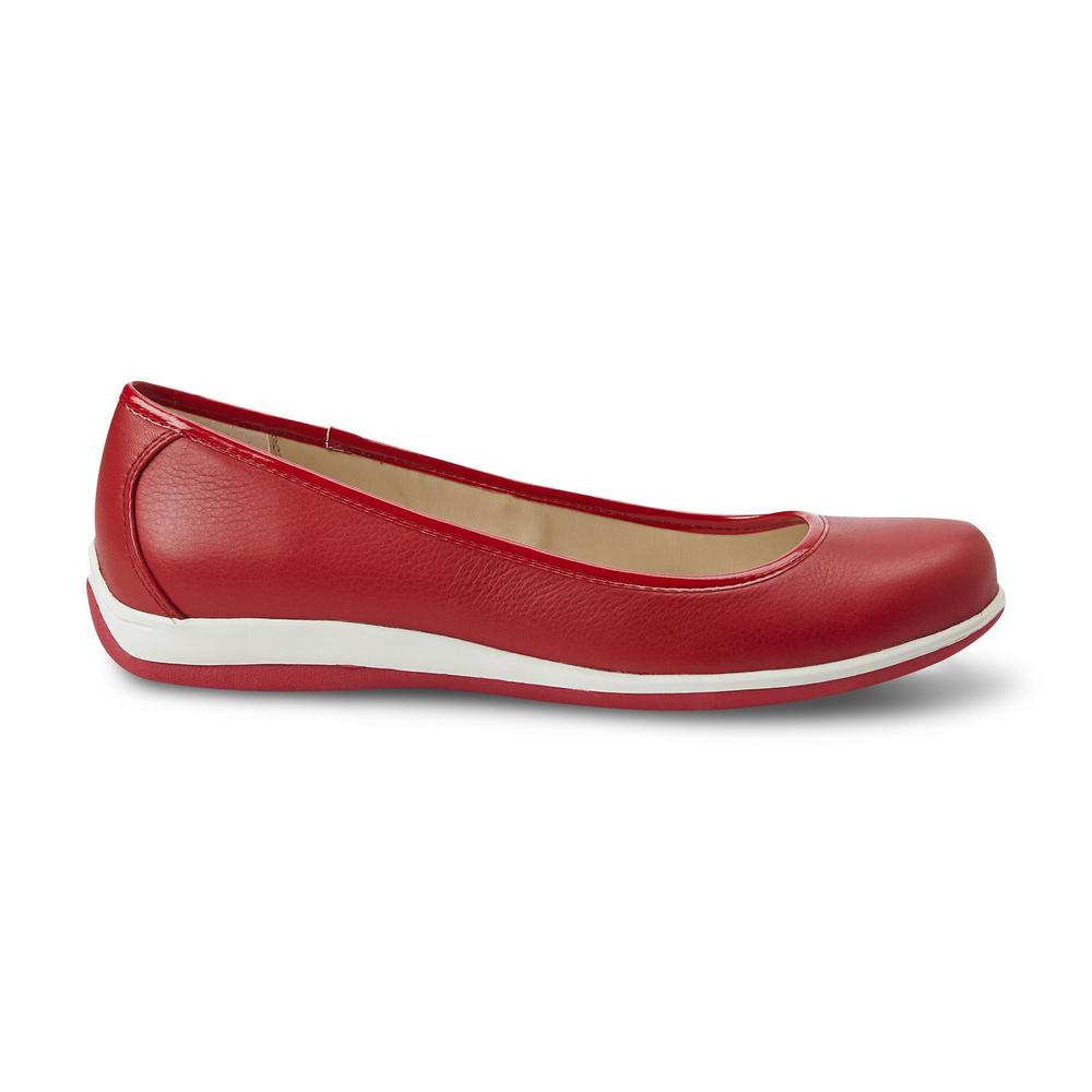 I Love Comfort Women's Annabelle Red Casual Slip-On Shoe