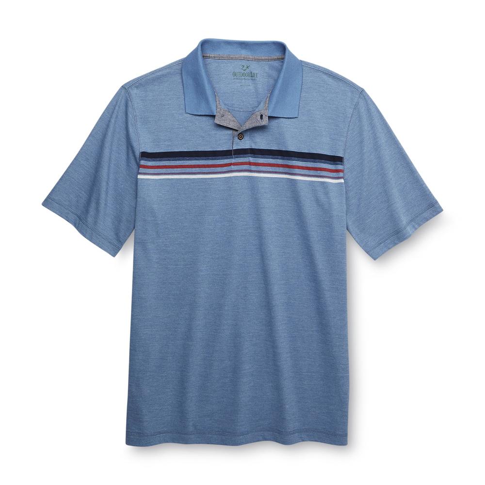 Outdoor Life&reg; Men's Sueded Polo Shirt - Striped