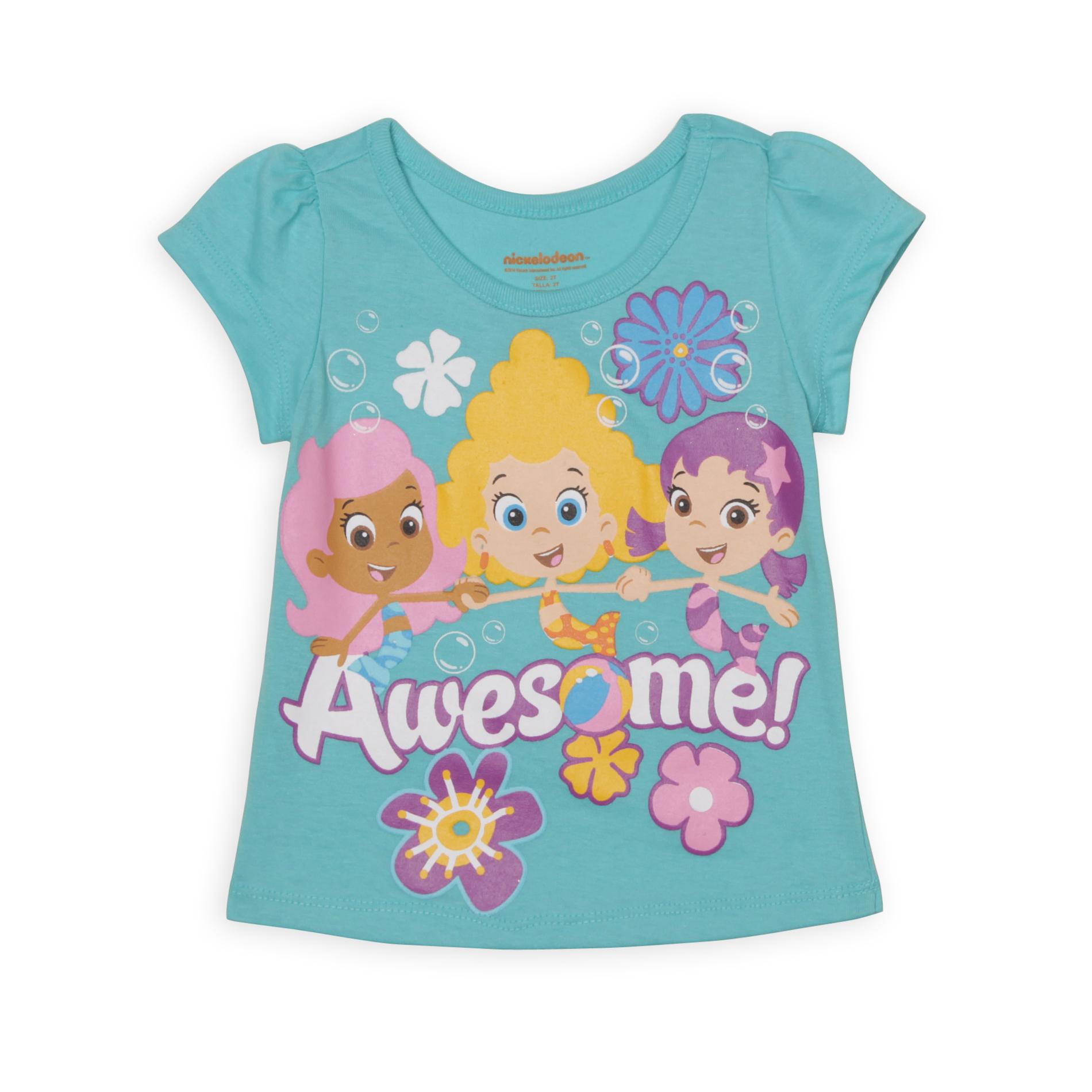 Nickelodeon Bubble Guppies Toddler Girl's Graphic Top