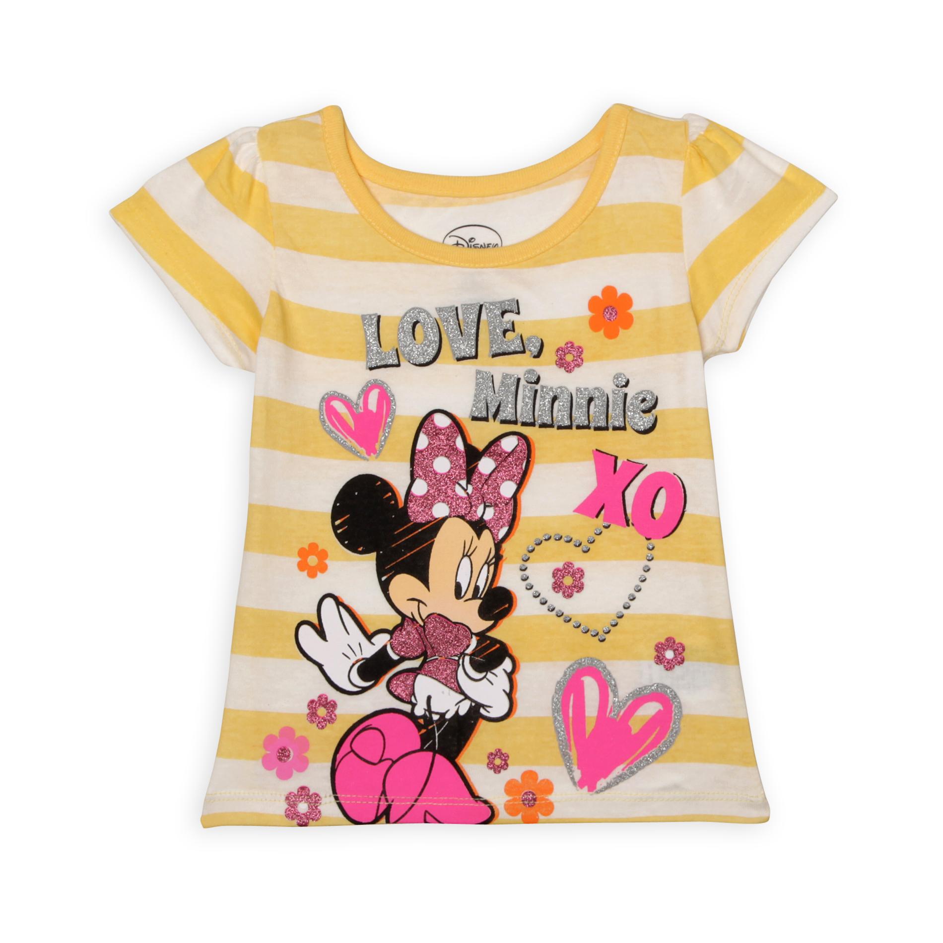 Disney Toddler Girl's Graphic Top - Minnie Mouse
