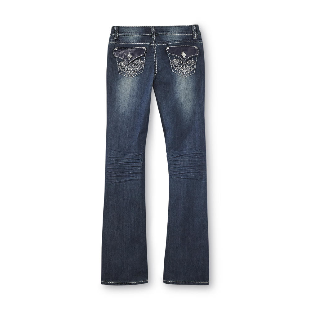 Southpole Junior's Flap Blue Moon Denim Jeans