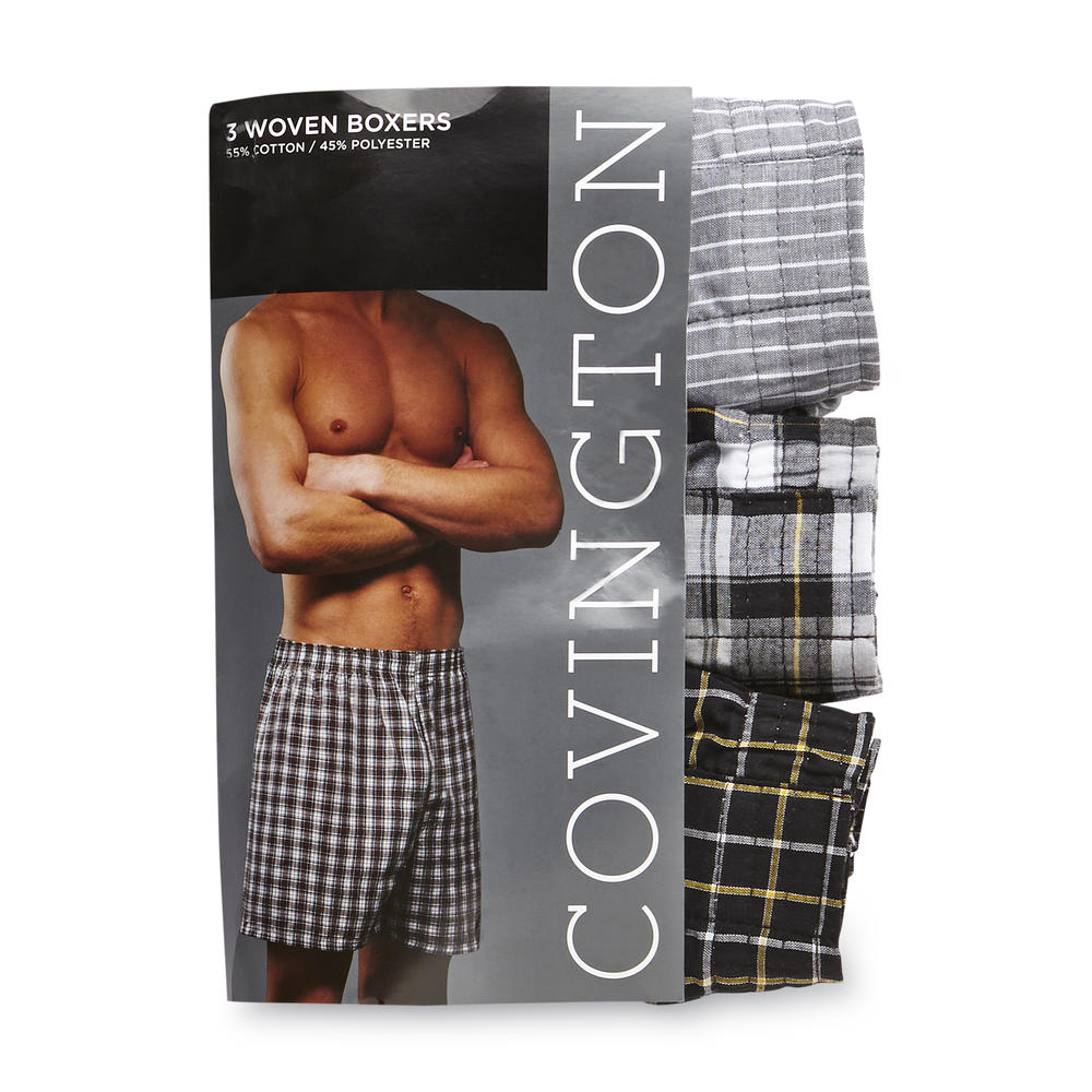 Covington Men's 3-Pack Stripe Underwear