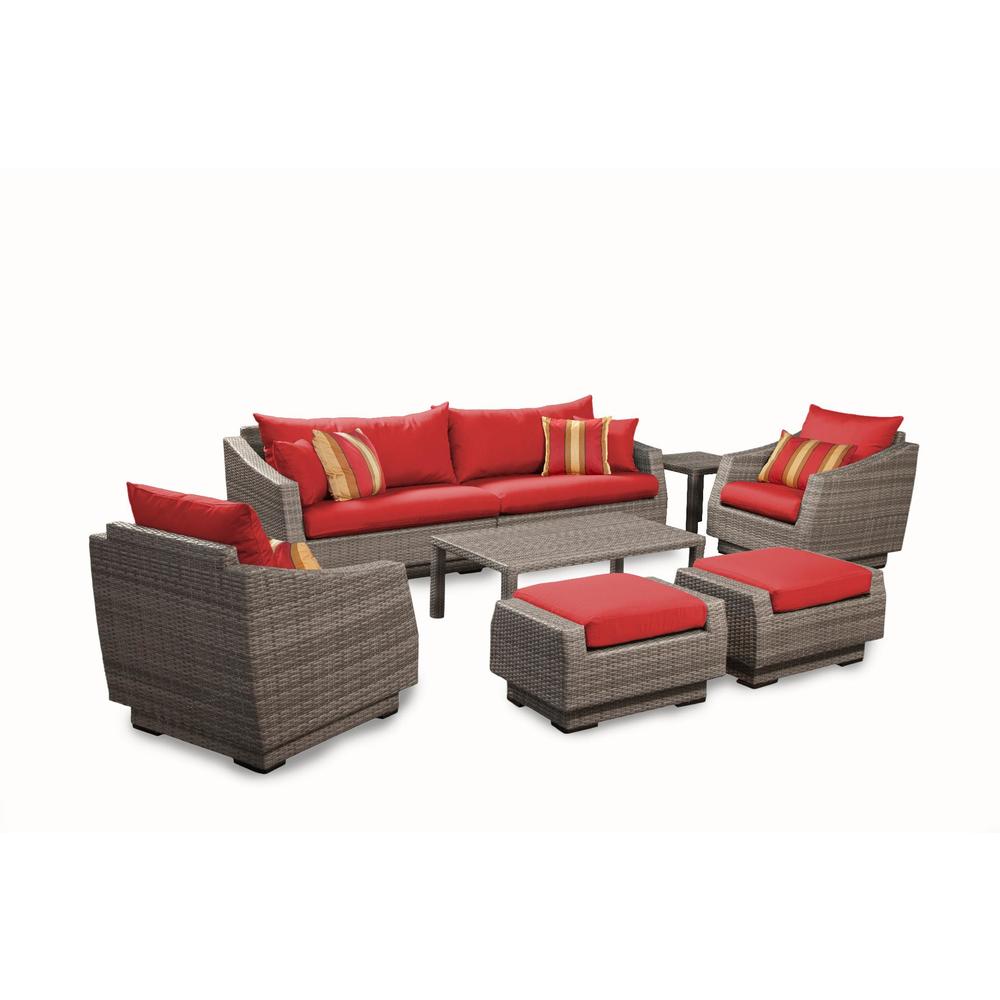 RST Brands Cannes&#8482; 8pc  2pc Sofa and Club Chair Seating Group