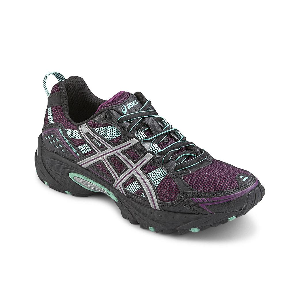 ASICS Women's GEL-Venture 4 Running Athletic Shoe - Black/Purple