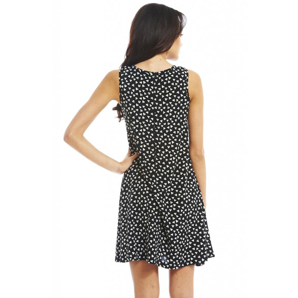 AX Paris Women&#8217;s Abstract Daisy Swing Dress - Online Exclusive