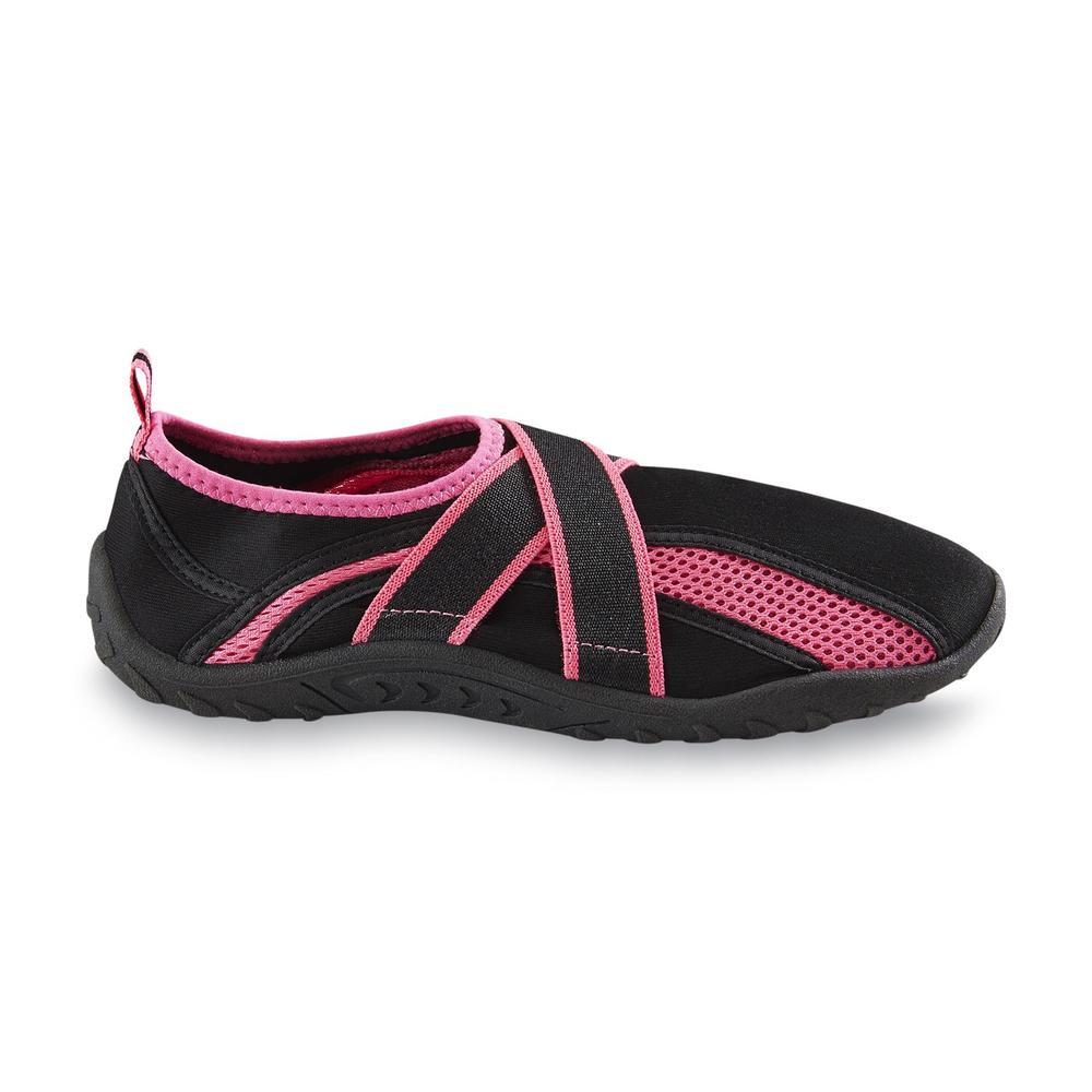 Bongo Women's Aqua Black/Pink Water Shoe