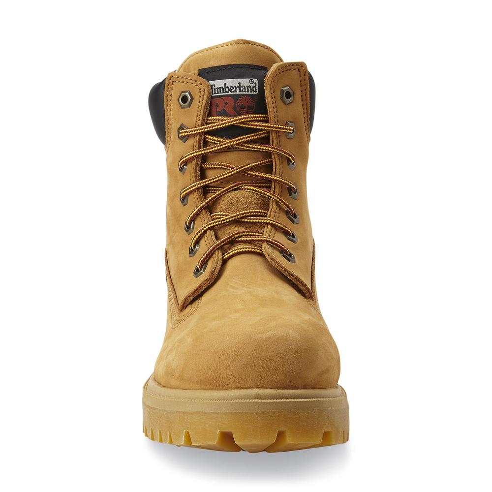 Timberland PRO Men's Direct Attach 6" Waterproof Insulated Soft Toe Work Boot 65030 - Wheat