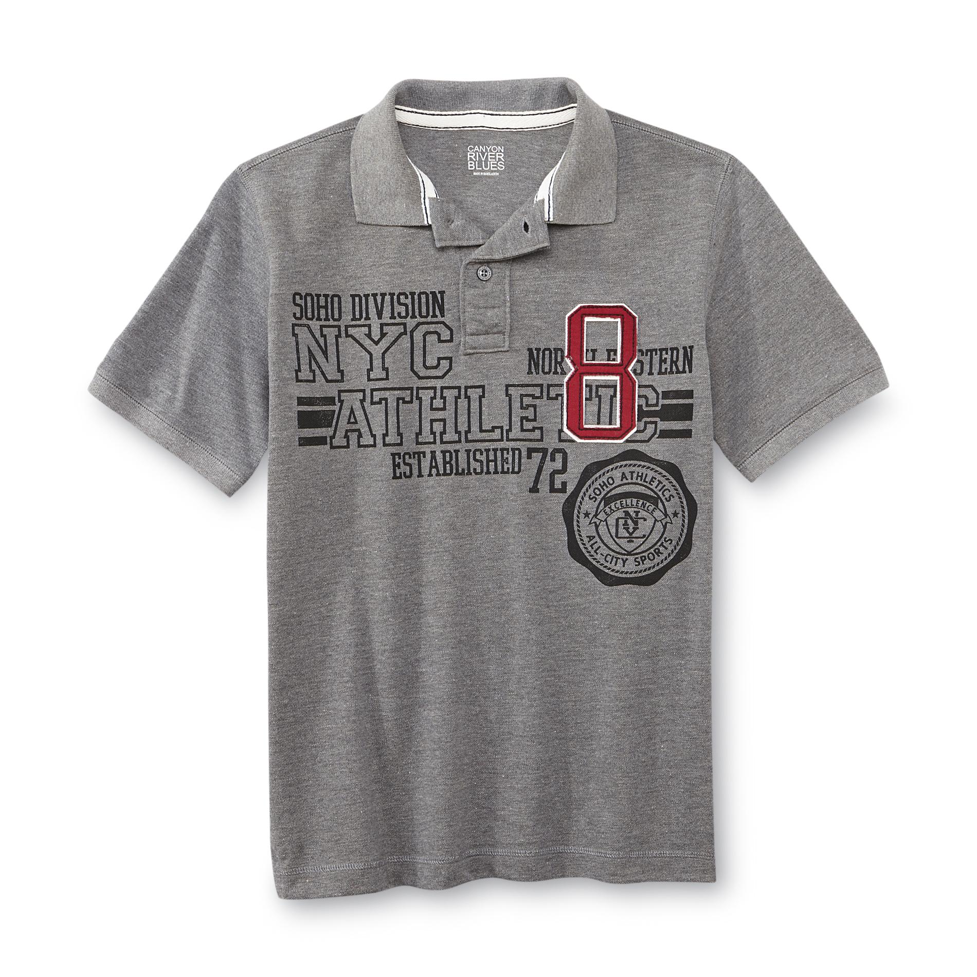Canyon River Blues Boy's Graphic Polo Shirt - NYC Athletics