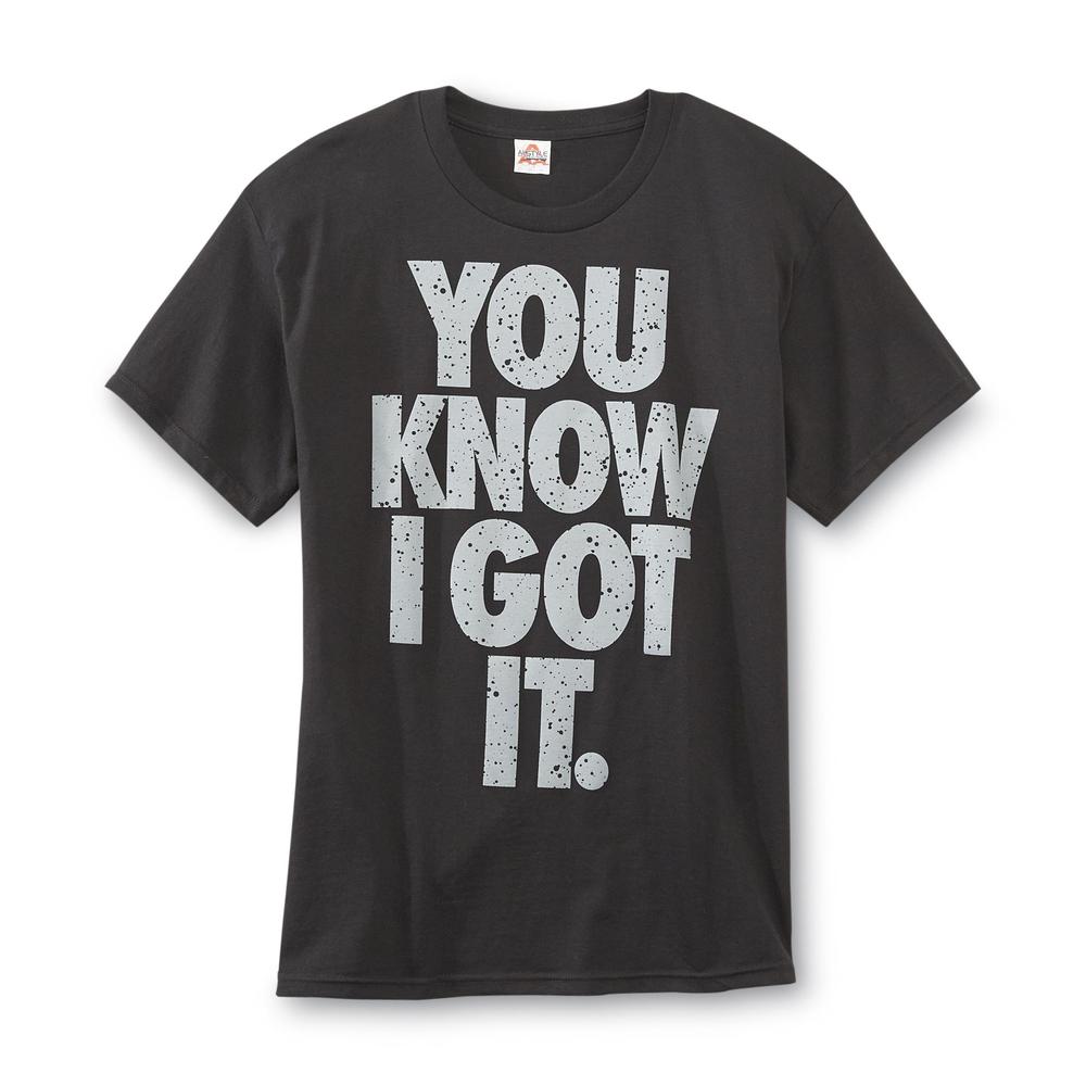 Young Men's Graphic T-Shirt - You Know I Got It