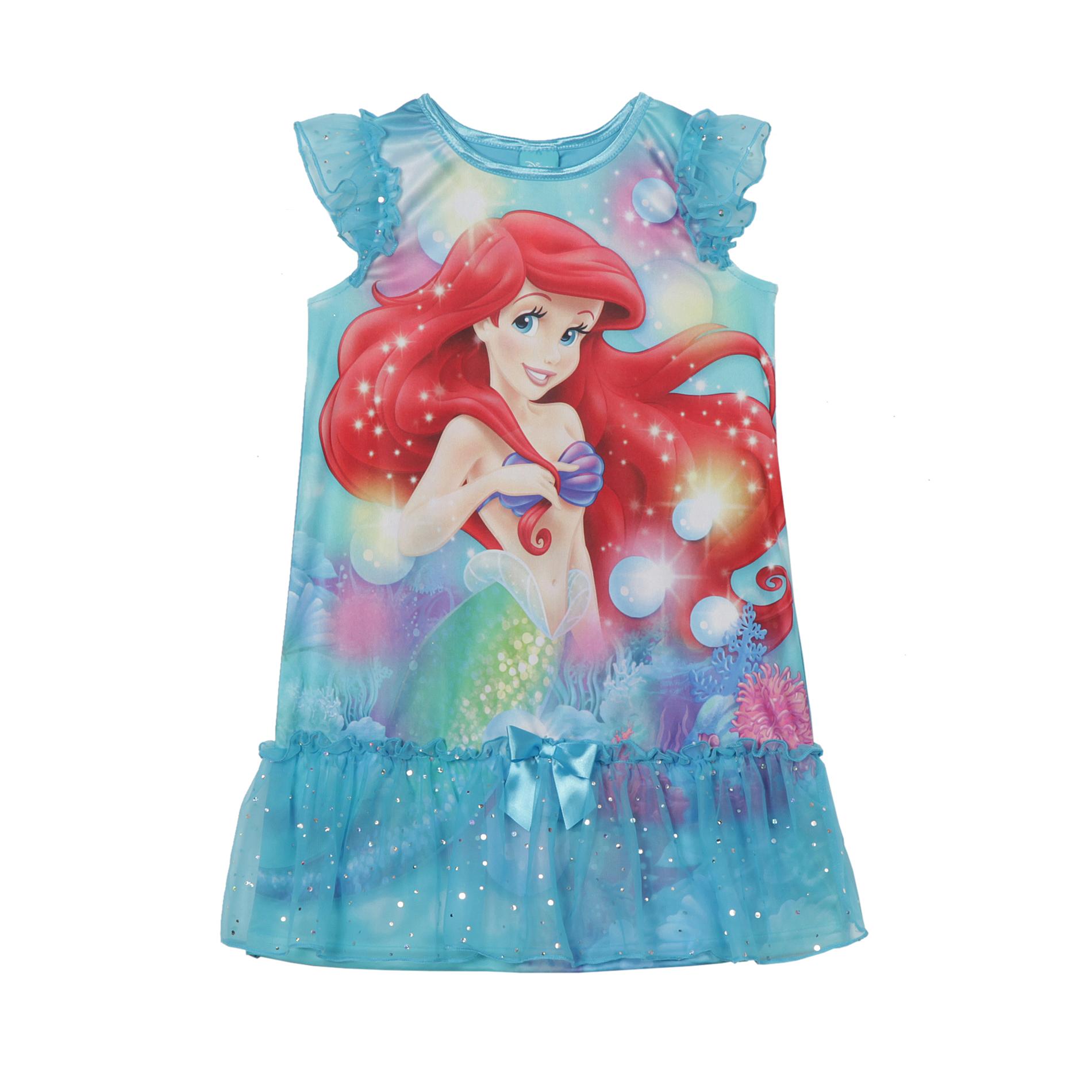 Disney Girl's Little Mermaid Nightgown