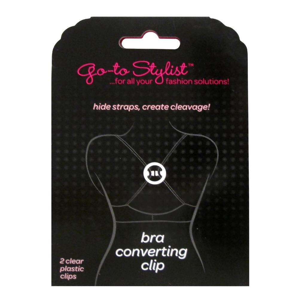 Hollywood Fashion Secrets Go To Stylist, Bra Converting Clip, 2 Pack