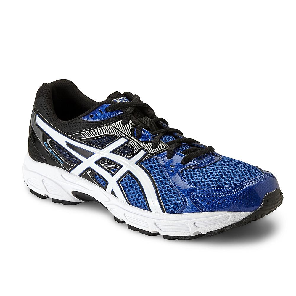 ASICS Men's GEL-Contend 2 White/Black/Blue Running Shoe