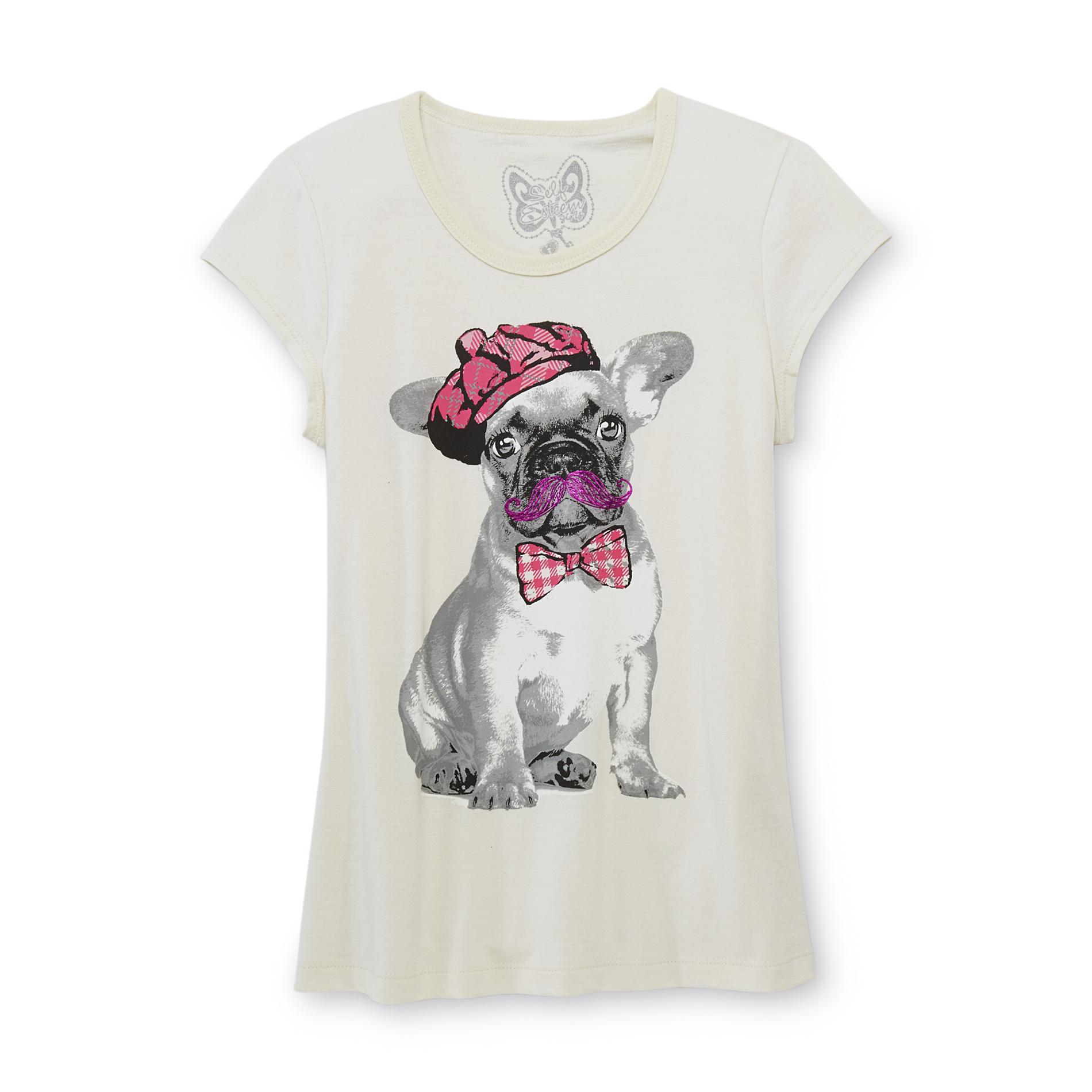 Self Esteem Girl's Graphic T-Shirt - Pug