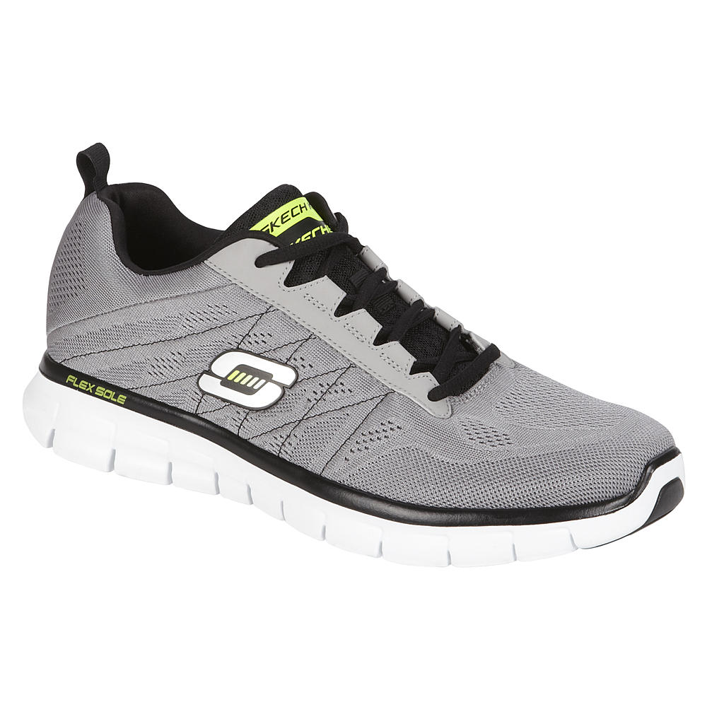 Skechers Men's Power Switch Running Athletic Shoe - Grey/Black