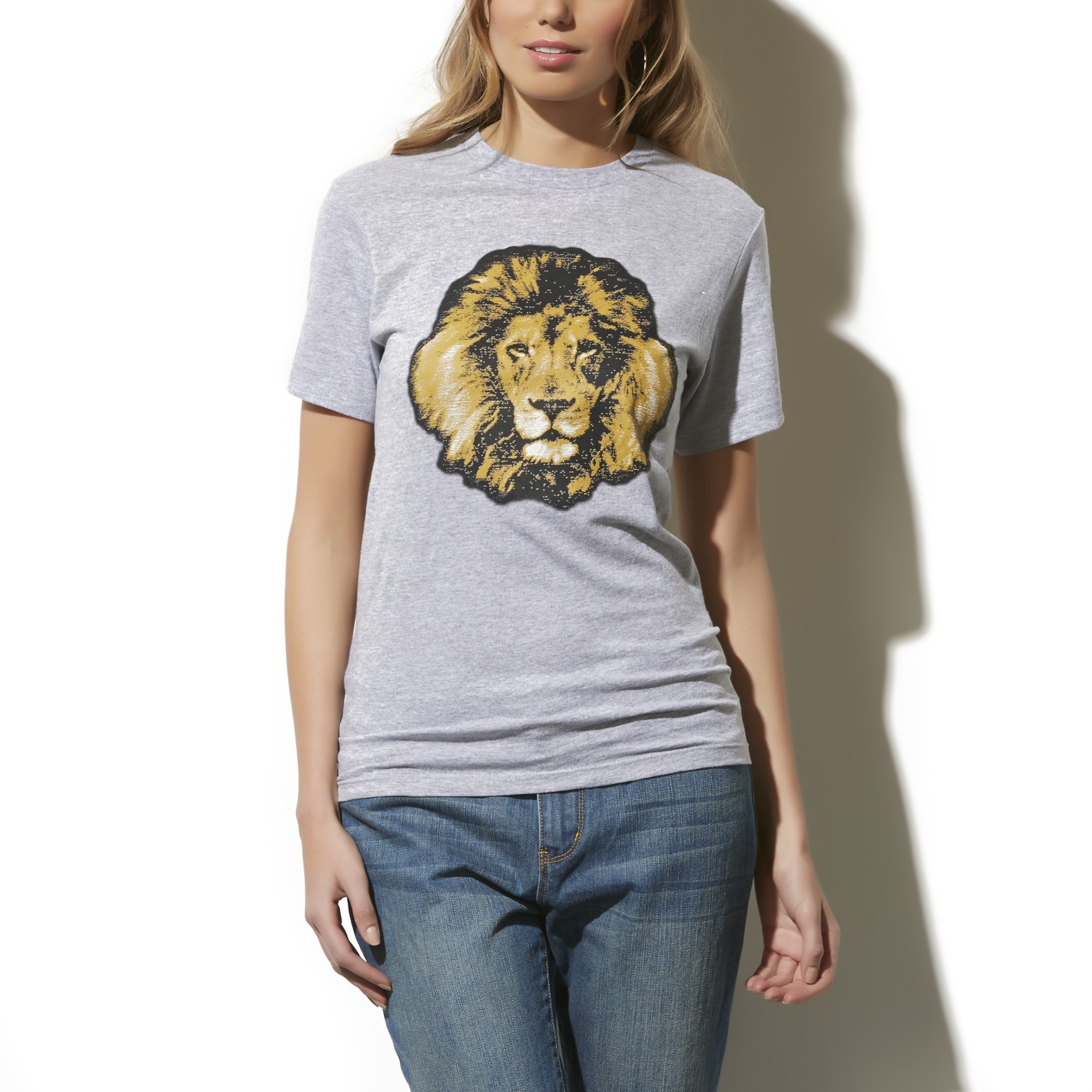 Adam Levine Women's Graphic T-Shirt - Lion