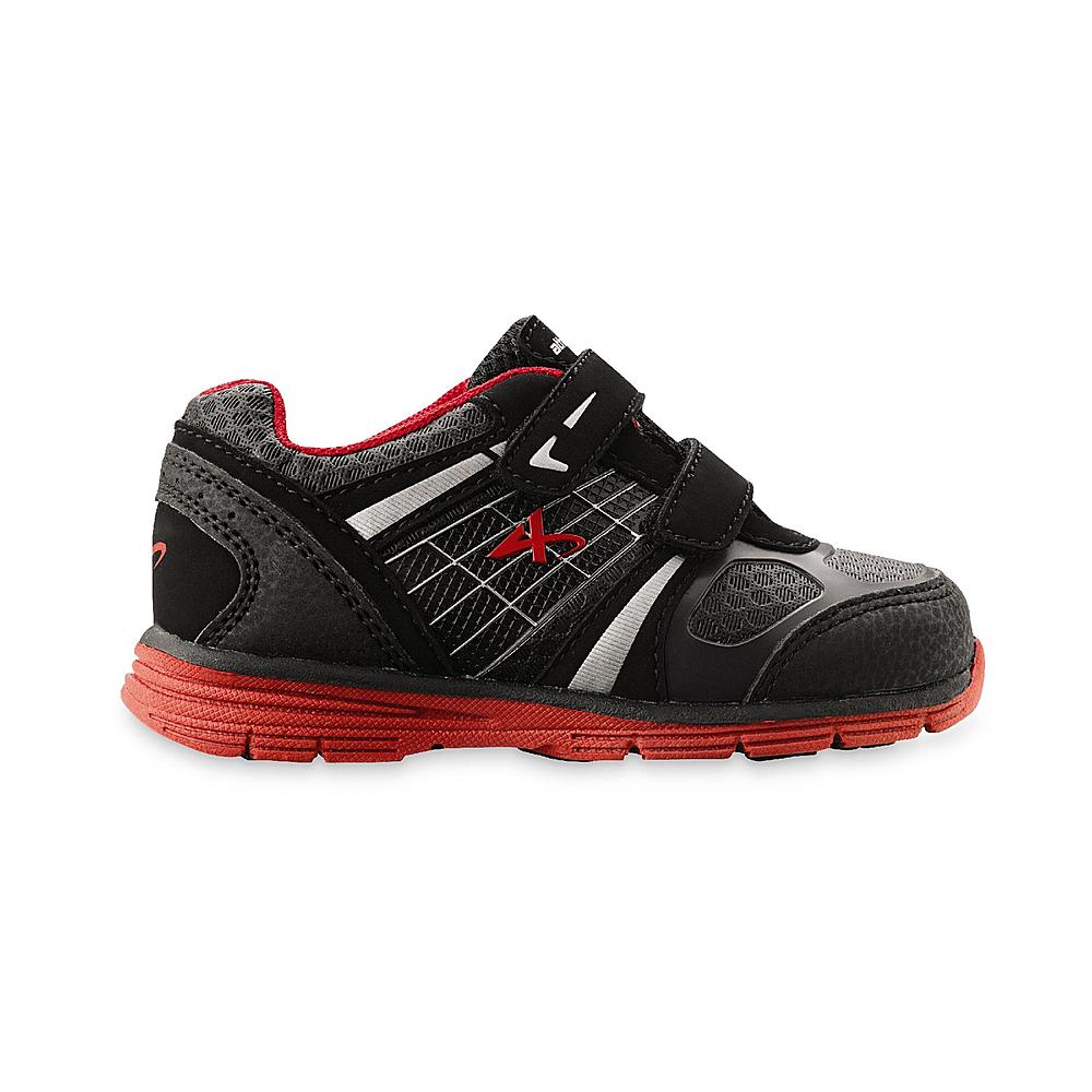 Athletech Toddler Boy's Hawk 2 Athletic Shoe - Black/Red