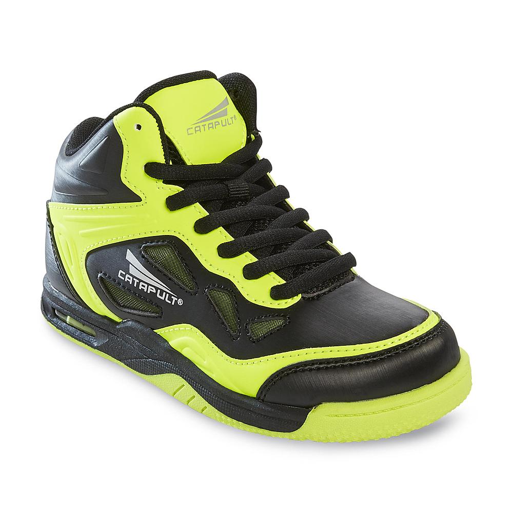 CATAPULT Boy's Command Athletic Shoe - Black/Lime