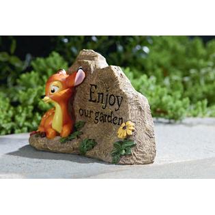 Disney Garden Rock - Bambi - Outdoor Living - Outdoor ...