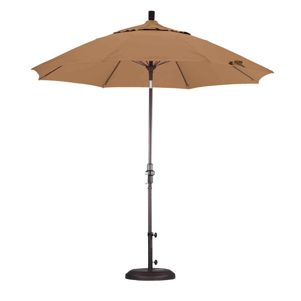 California Umbrella 9' Market Umbrella Collar Tilt-Pacifica, Choice of Color