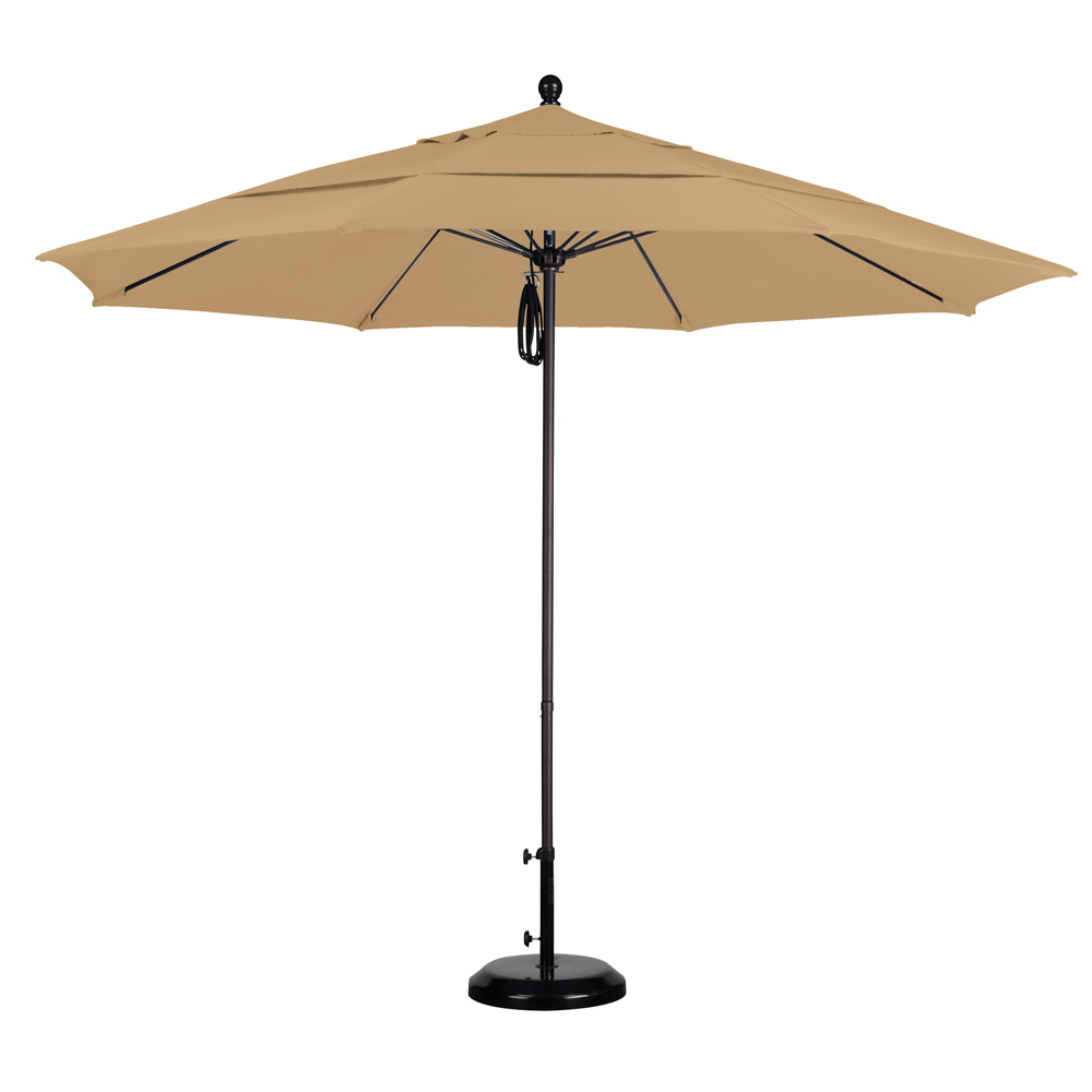 California Umbrella 11' Commercial Grade Market Umbrella-Pacifica, Choice of Color