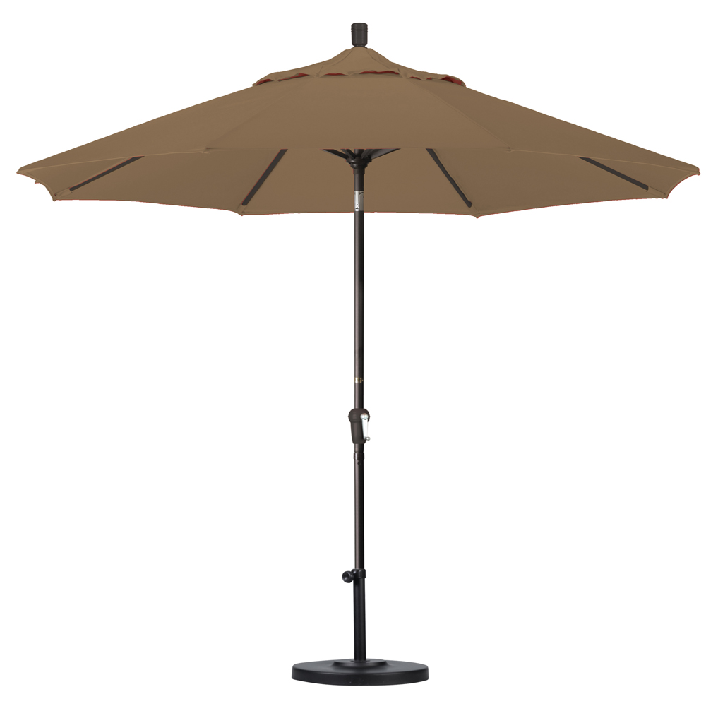 California Umbrella 9' Auto Tilt Market Umbrella-Pacifica, Choice of Color
