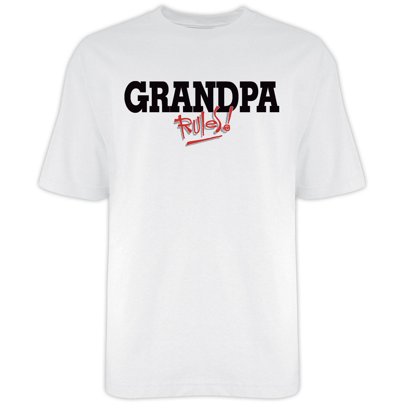Men's Graphic T-Shirt - Grandpa Rules!