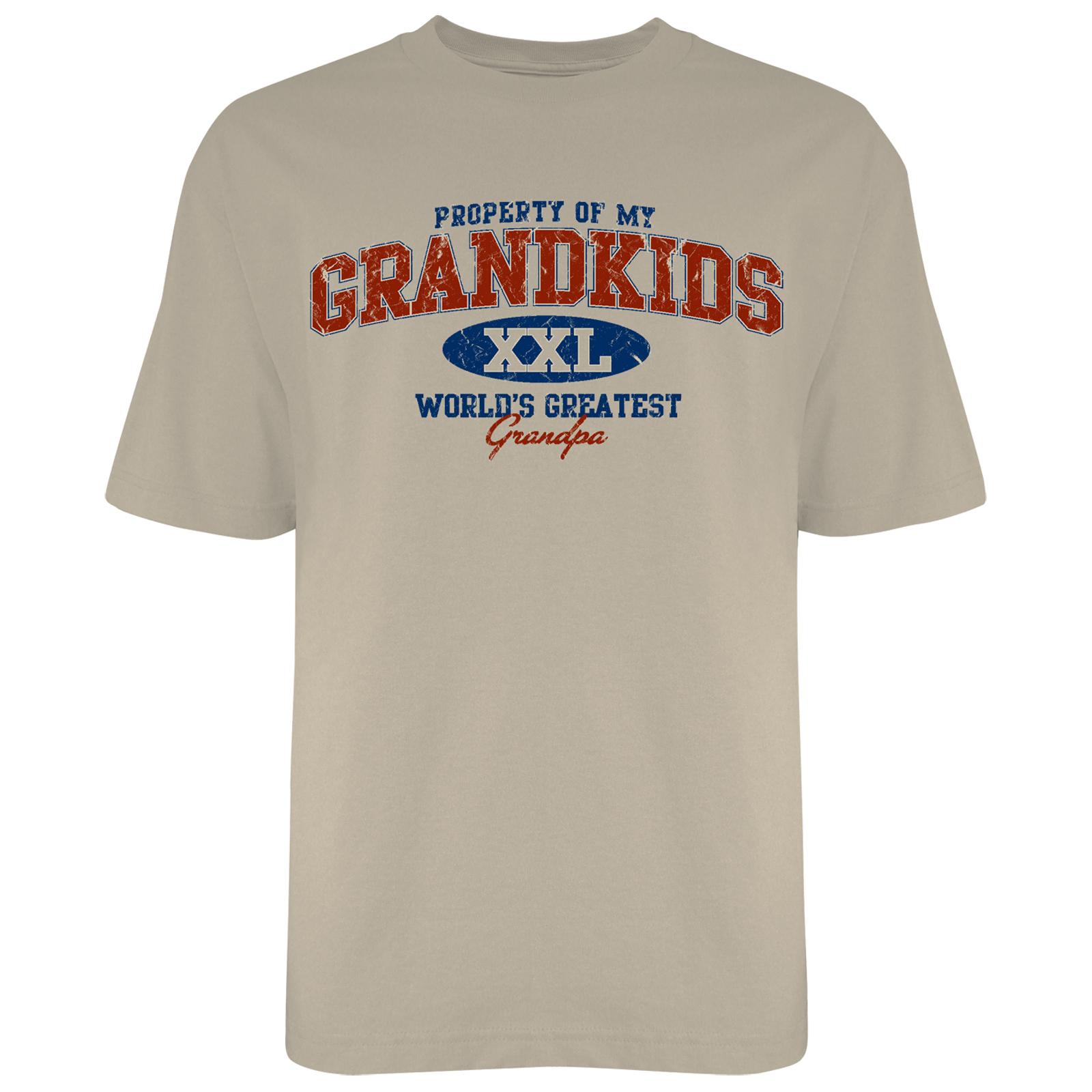 Men's Varsity-Style Graphic T-Shirt - Grandpa