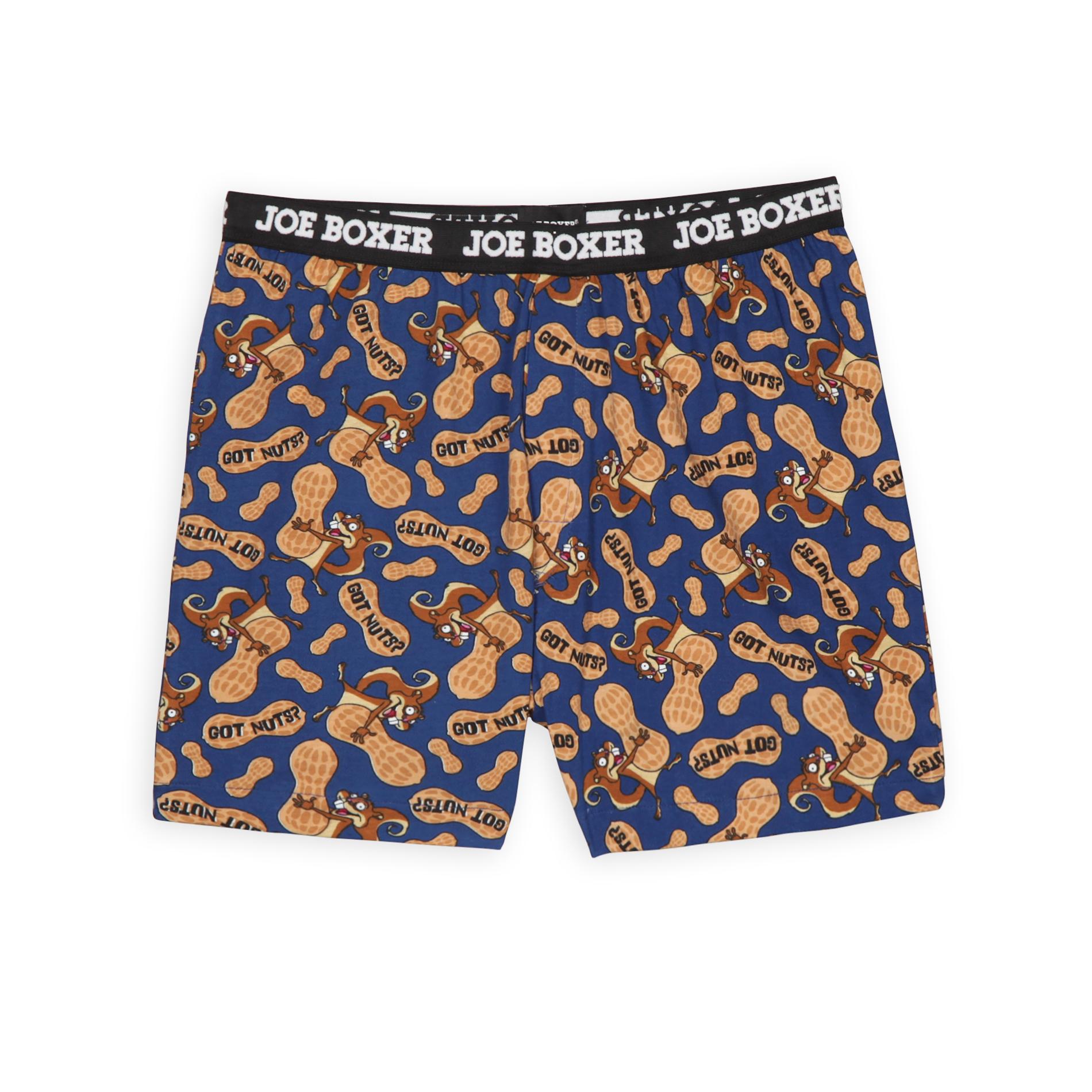 Joe Boxer Men's Graphic Boxer Shorts - Got Nuts