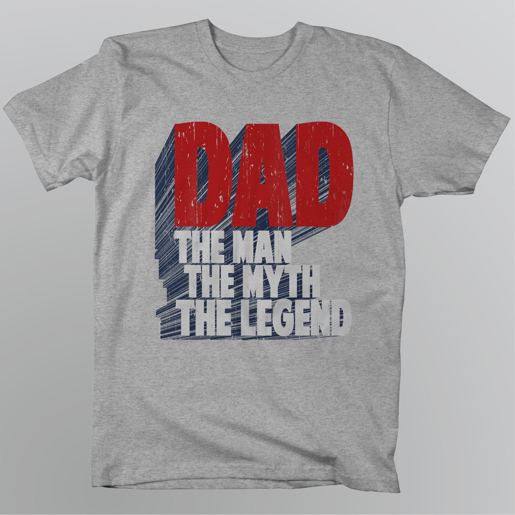 Ink Inc. Men's Graphic T-Shirt - Dad  The Man  The Myth